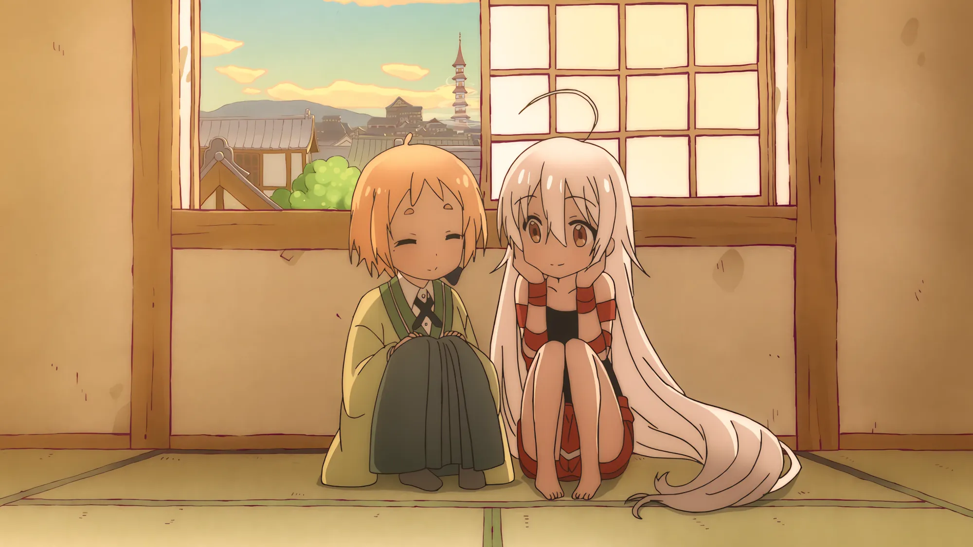 乃乃分享着曾经的回忆